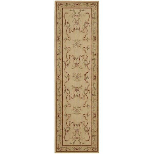 Nourison Ashton House Area Rug Collection Light Gold 2 ft x 5 ft 9 in. Runner 99446195364